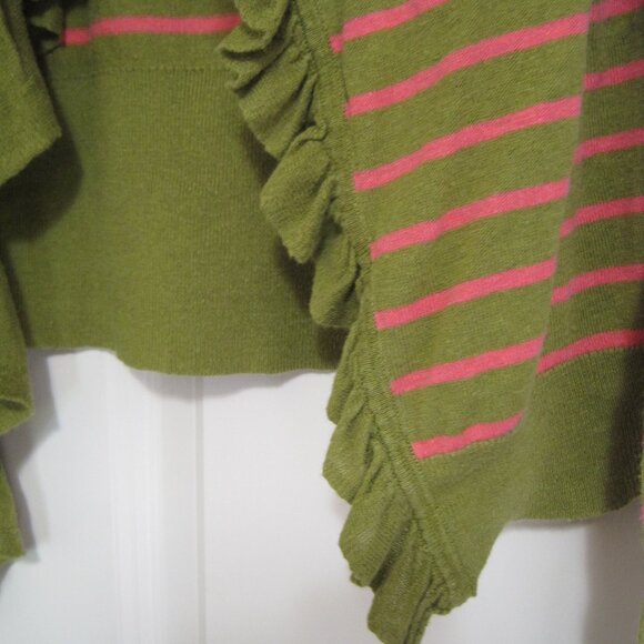 Sparrow striped cardigan sz S - Picture 4 of 10